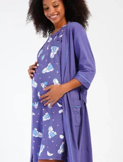 Dámský župan s mateřskou košilí Méďa