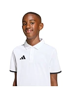 Dětské tričko adidas Entrada 26 Polo bílé JZ6624