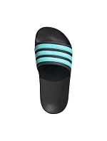 Adidas Adilette Aqua Slides dětské žabky černo-modré JS2497 Adidas Adilette Aqua Slides dětské žabky černo-modré JS2497