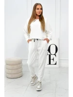 Set 2dílná mikina + kalhoty ecru Set 2dílná mikina + kalhoty ecru