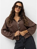 Bunda MI KR 931733.99, hnědá Bunda MI KR 931733.99, hnědá