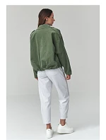 hřejivá kordová bunda model 225691 Makadamia