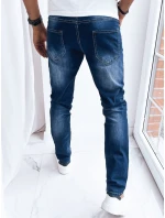 Pánské modré džínové kalhoty FashionStreet UX3990