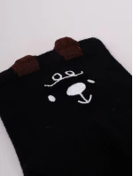 YOCLUB SKA-0178 Dívčí vyšívané ponožky 35-38