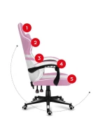 Herní židle Huzaro Force 4.4 Pink Mesh Herní židle Huzaro Force 4.4 Pink Mesh