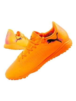 Puma pánské sportovní turfy Future 8 Play TT fotbalové boty oranžové