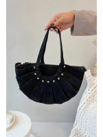 Kabelka Z Přírodního Semiše Černá Tialine Kabelka Z Přírodního Semiše Černá Tialine