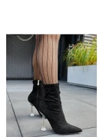 Boty na podpatku model 205091 Solea Boty na podpatku model 205091 Solea