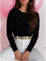 FREYJA dámský svetr černý FashionStreet MY2061