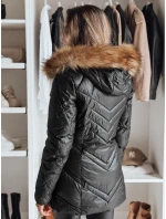 Dámská prošívaná zimní bunda SOLARIS černá FashionStreet TY4007