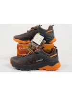 Aku pánská trekingová sportovní obuv Flyrock Vibram odolná šedá oranžová