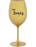 PÁN BOŽSKÝ - zlatý pohár na víno 350 ml PÁN BOŽSKÝ - zlatý pohár na víno 350 ml