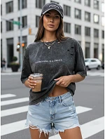 Dámské tričko KHUMBOS graphite FashionStreet RY2631 Dámské tričko KHUMBOS graphite FashionStreet RY2631