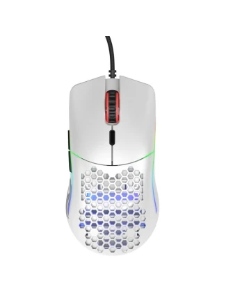 GLORIOUS MOUSE PC RACE MODEL O- GAMING WHITE MATT