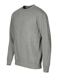 Unisex mikina Crew (tmavě šedá melanž)