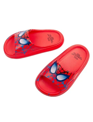Chlapecké žabky Leomil Spiderman light fairy red Marvel