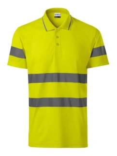 Rimeck HV Runway M polokošile MLI-2V997 fluorescenční žlutá pánské