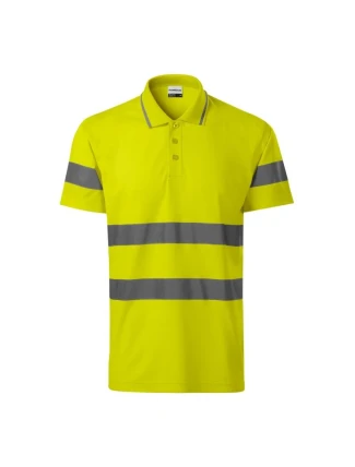 Rimeck HV Runway M polokošile MLI-2V997 fluorescenční žlutá pánské