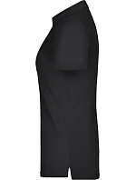 Daiber JN 969 Dámské piqué polo "Plain" 02.0969 black/black/white