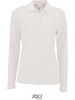 SOL'S Perfect LSL Women Dámské piqué polo s dlouhým rukávem 25.2083 white SOL'S Perfect LSL Women Dámské piqué polo s dlouhým rukávem 25.2083 white