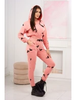 Sada s potiskem pistole meruňková