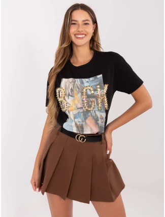 Tričko HB TS 3056.77P černá Tričko HB TS 3056.77P černá