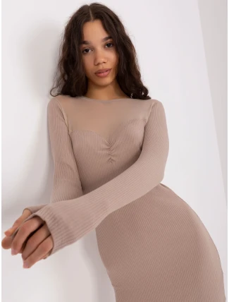 RV SK 9218 šaty.16 tmavě lila