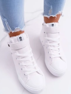 Dámské zateplené tenisky Big Star – bílé