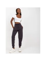 Grafitové tepláky basic s kapsami (B-005.53)