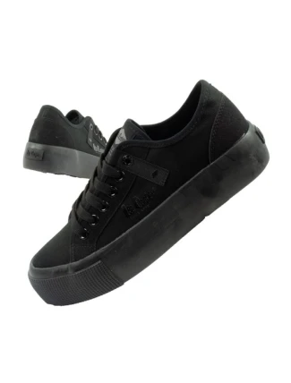 Lee Cooper dámské sportovní boty tenisky textilní platforma černé dámské