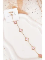 Náramek S Přívěsky Nerezová Ocel Zlato-Růžová