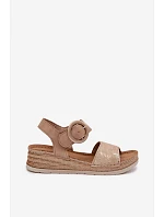 Dámské sandály Inblu RV000013 světle hnědé