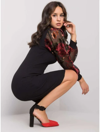 Šaty RV SK 7347.03X černá Šaty RV SK 7347.03X černá