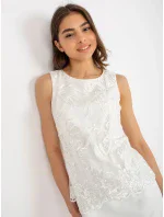 Dámské šaty 059-1.29 krémové -FPrice Dámské šaty 059-1.29 krémové -FPrice