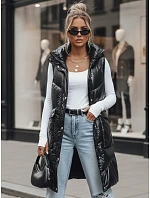 Dámská prošívaná vesta MARIEL černá FashionStreet TY3017