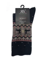 RiSocks 43356 Mit Wolle Komfortbund ponožky 35-46