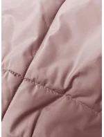 Růžová dámská bunda pro přechodné období (5M3175-46) Růžová dámská bunda pro přechodné období (5M3175-46)