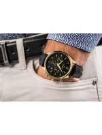 Pánské hodinky Giewont Chronograph Sapphire Black and Gold GW6310-A4 Pánské hodinky Giewont Chronograph Sapphire Black and Gold GW6310-A4