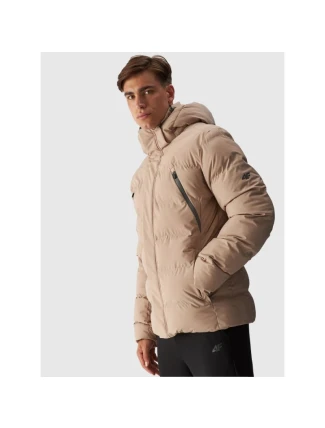 Pánská péřová bunda 4F 4FWAW24TDJAM512-83S s membránou se syntetickou výplní 10000