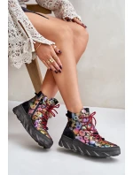 Kožené Dámské Zateplené Boty Maciejka 06146-39 Mmultikolor