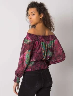 Halenka DHJ BZ 15175 2.10P tmavě fialová