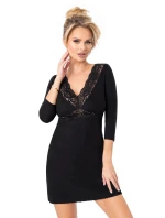 Dámská noční košilka Margo black - Donna
