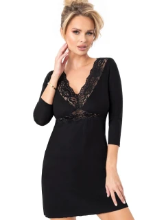 Dámská noční košilka Margo black - Donna