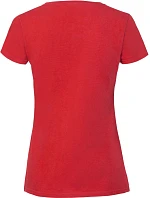 Fruit of the Loom Lady-Fit Iconic 195 T Dámské tričko z těžké bavlny 16.1424 red Fruit of the Loom Lady-Fit Iconic 195 T Dámské tričko z těžké bavlny 16.1424 red