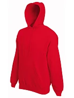Fruit of the Loom Classic Hooded Sweat Mikina s kapucí 16.2208 red Fruit of the Loom Classic Hooded Sweat Mikina s kapucí 16.2208 red