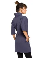 Dámská tunika B043 tmavě modrá - BEwear Dámská tunika B043 tmavě modrá - BEwear