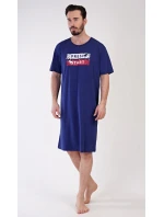 Pánská noční košile s krátkým rukávem Fresh start