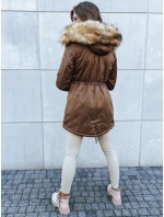 Dámská zimní bunda parka VIXEN hnědá FashionStreet TY3871