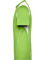 Daiber JN 397 Pánské běžecké tričko 02.0397 lime green/white Daiber JN 397 Pánské běžecké tričko 02.0397 lime green/white