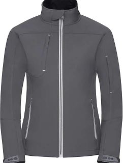 Russell Athletic 410F Dámská 3-vrstvá Bionic softshellová bunda 10.410F iron grey